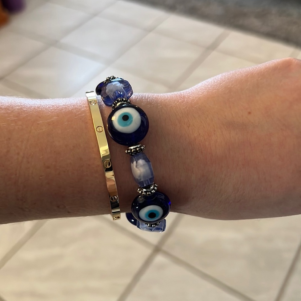 Evil eye bracelet